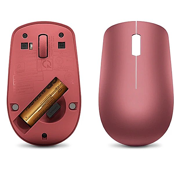 картинка Мышь Lenovo 530 Wireless Mouse Cherry Red от магазина itmag.kz