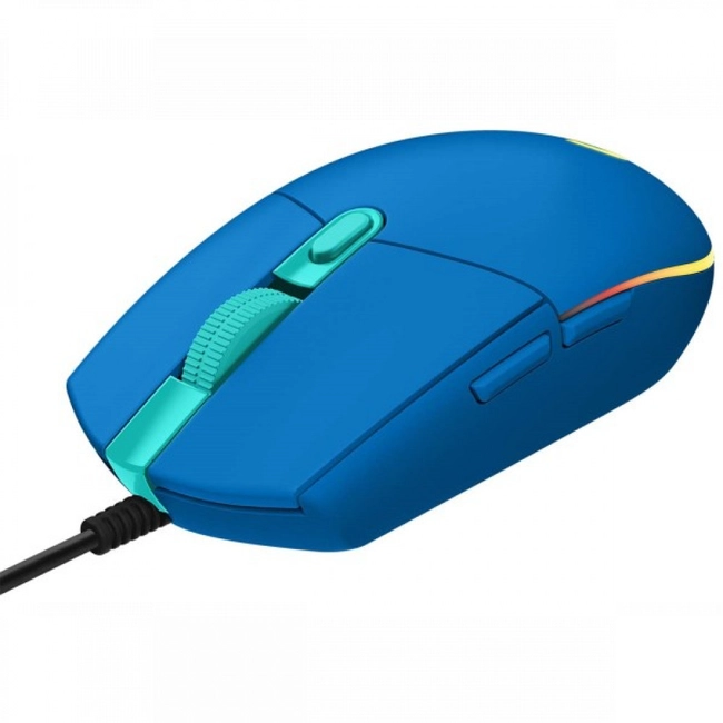 картинка Мышь компьютерная  Mouse LOGITECH G102 LIGHTSYNC, BLUE (910-005810) от магазина itmag.kz