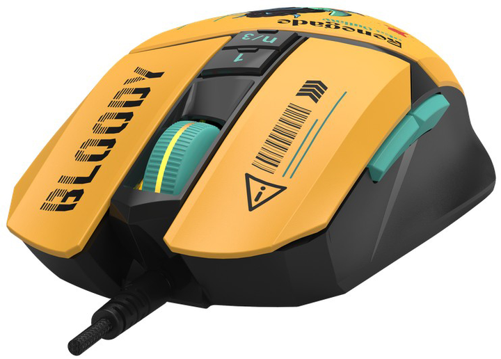 Мышь A4Tech Bloody W63 Max Renegade Yellow Sunset (W63 MAX/ RENEGADE SUNSET ACTIVATED) фото