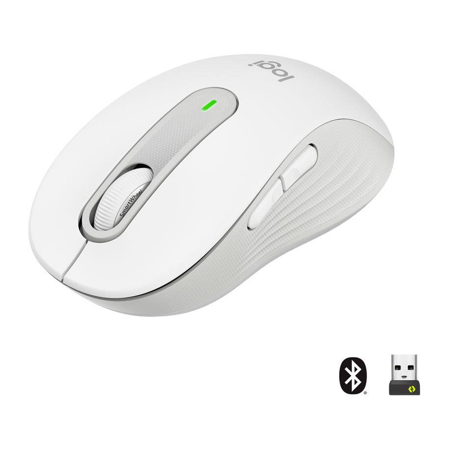 Мышь беспроводная Logitech Signature M650 L Wireless Mouse - OFF-WHITE (910-006238) фото