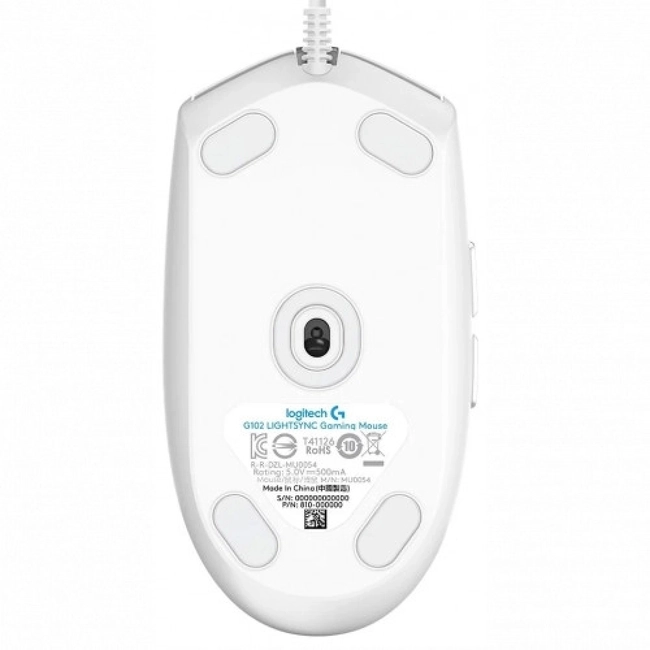 картинка Мышь компьютерная  Mouse LOGITECH G102 white (910-005809) от магазина itmag.kz