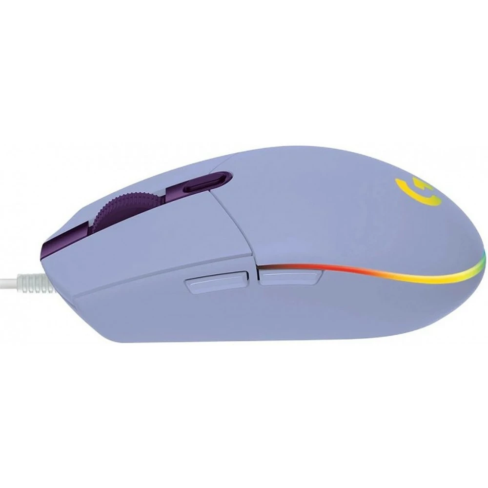 картинка Мышь компьютерная Mouse LOGITECH G102 LIGHTSYNC, LILAC (910-005857) от магазина itmag.kz