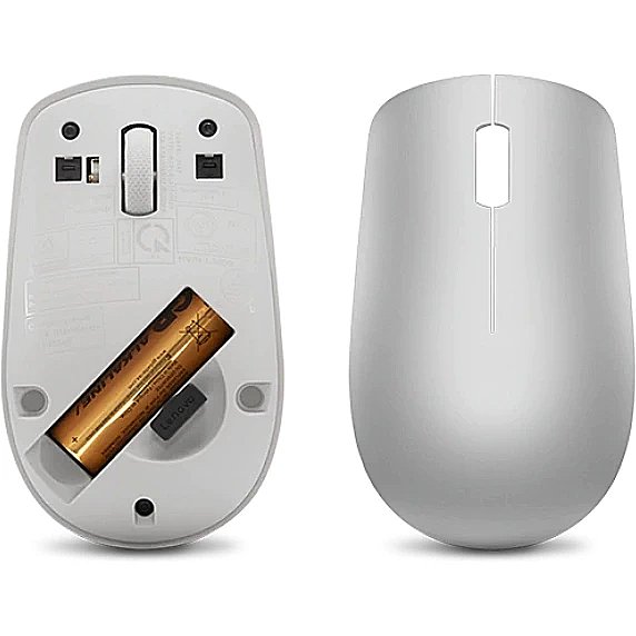 картинка Мышь Lenovo 530 Wireless Mouse Platinum Grey от магазина itmag.kz