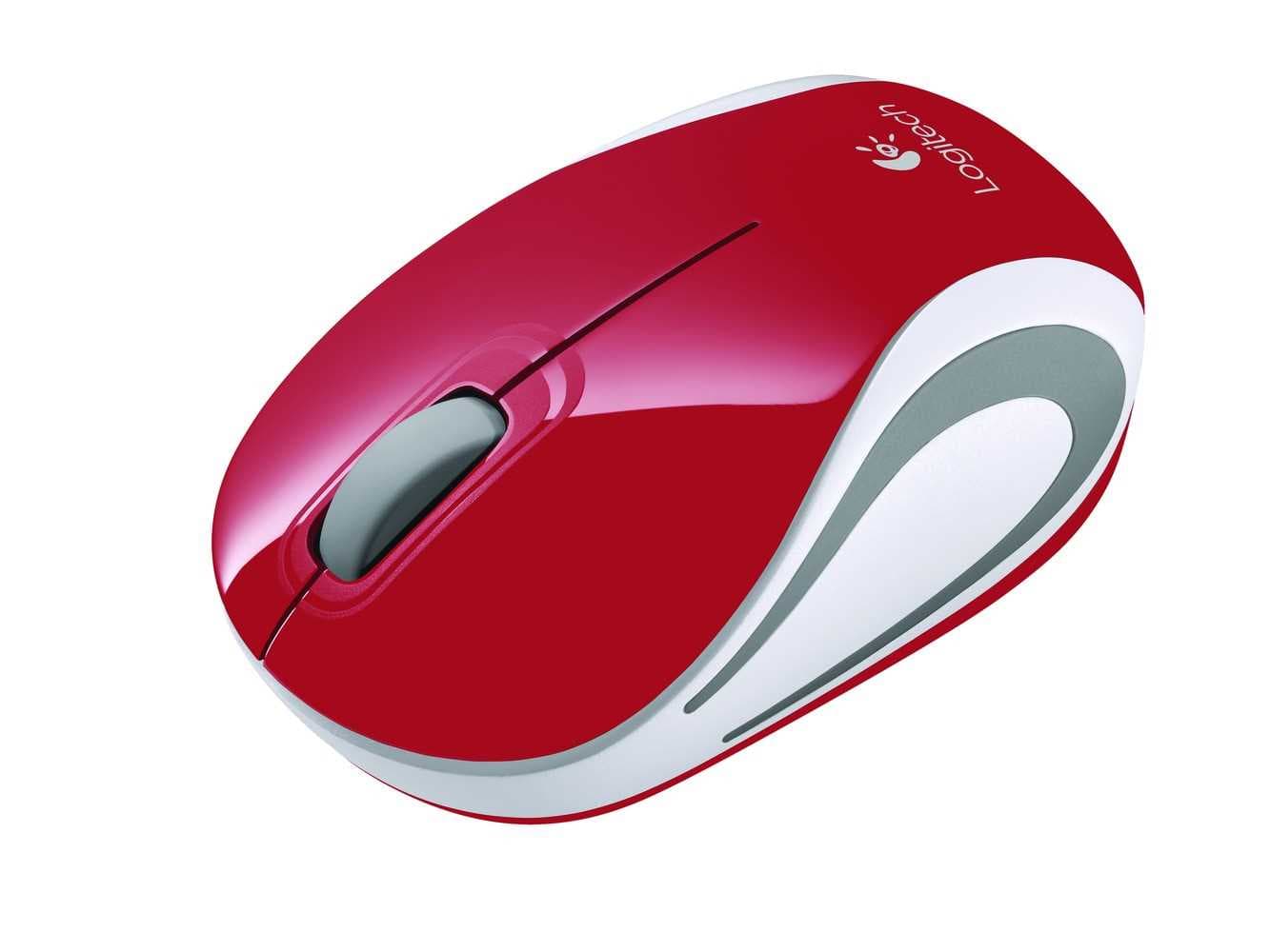 картинка Компьютерная мышь   Logitech беспроводная M187 Mini Mouse, Red от магазина itmag.kz