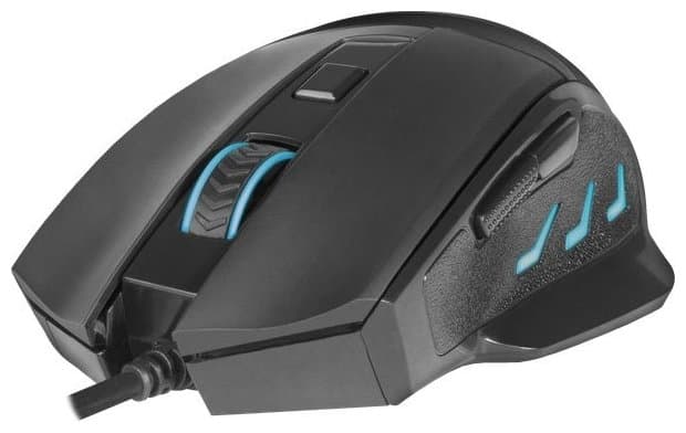 картинка Компьютерная мышь   проводная игровая оптическая Redragon Phaser (черный) USB от магазина itmag.kz