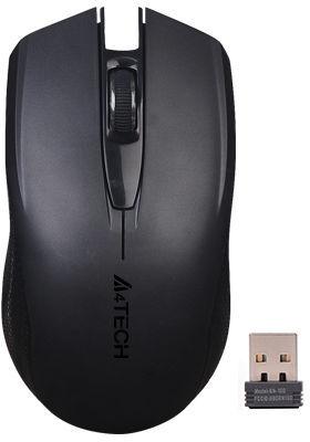 картинка Мышь беспроводная A4tech G11-760N-Black Optical Mouse, 1000dpi от магазина itmag.kz