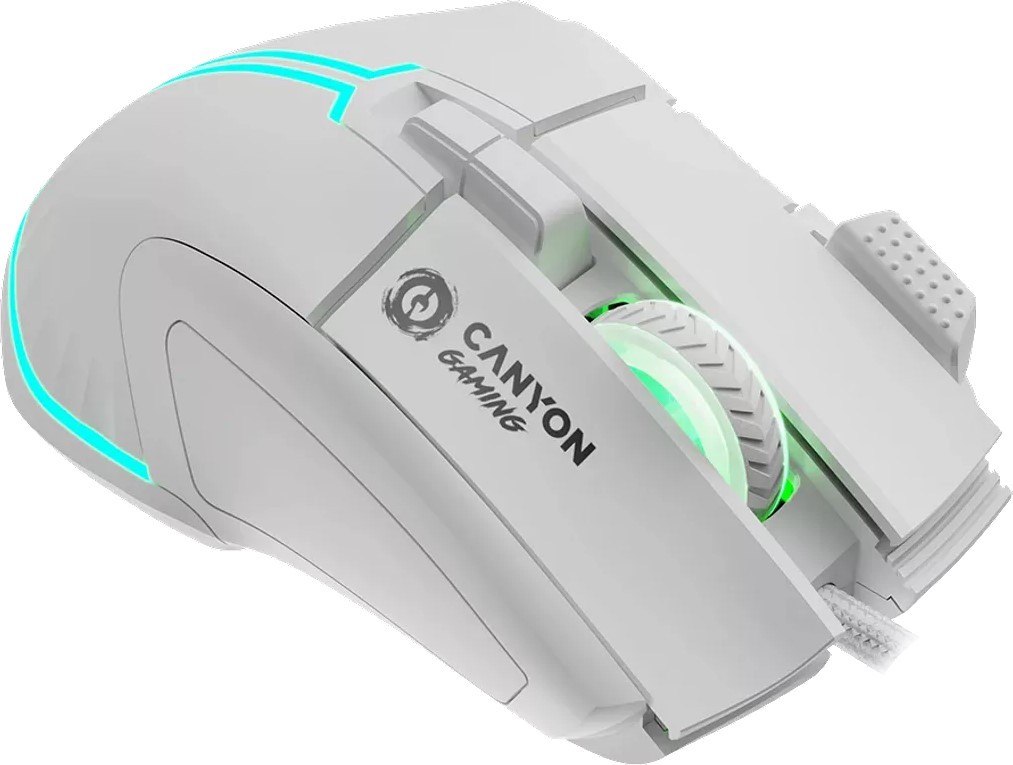 Мышь CANYON Fortnax GM-636 White (CND-SGM636W) фото