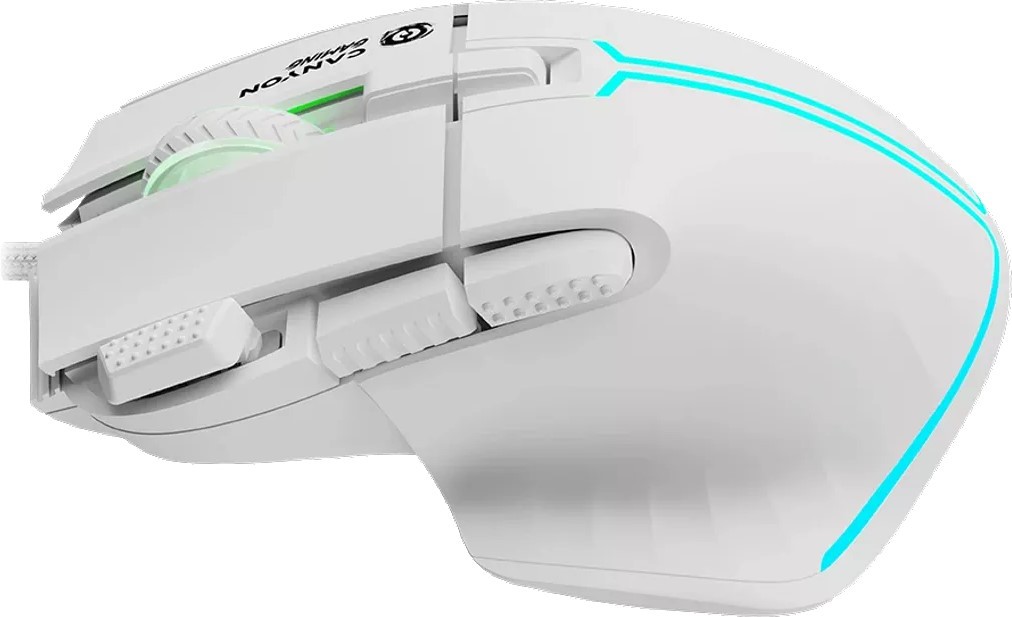 Мышь CANYON Fortnax GM-636 White (CND-SGM636W) фото