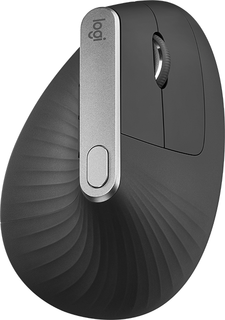 картинка Компьютерная мышь Bluetooth+Wireless Logitech MX Vertical (910-005448) Black от магазина itmag.kz