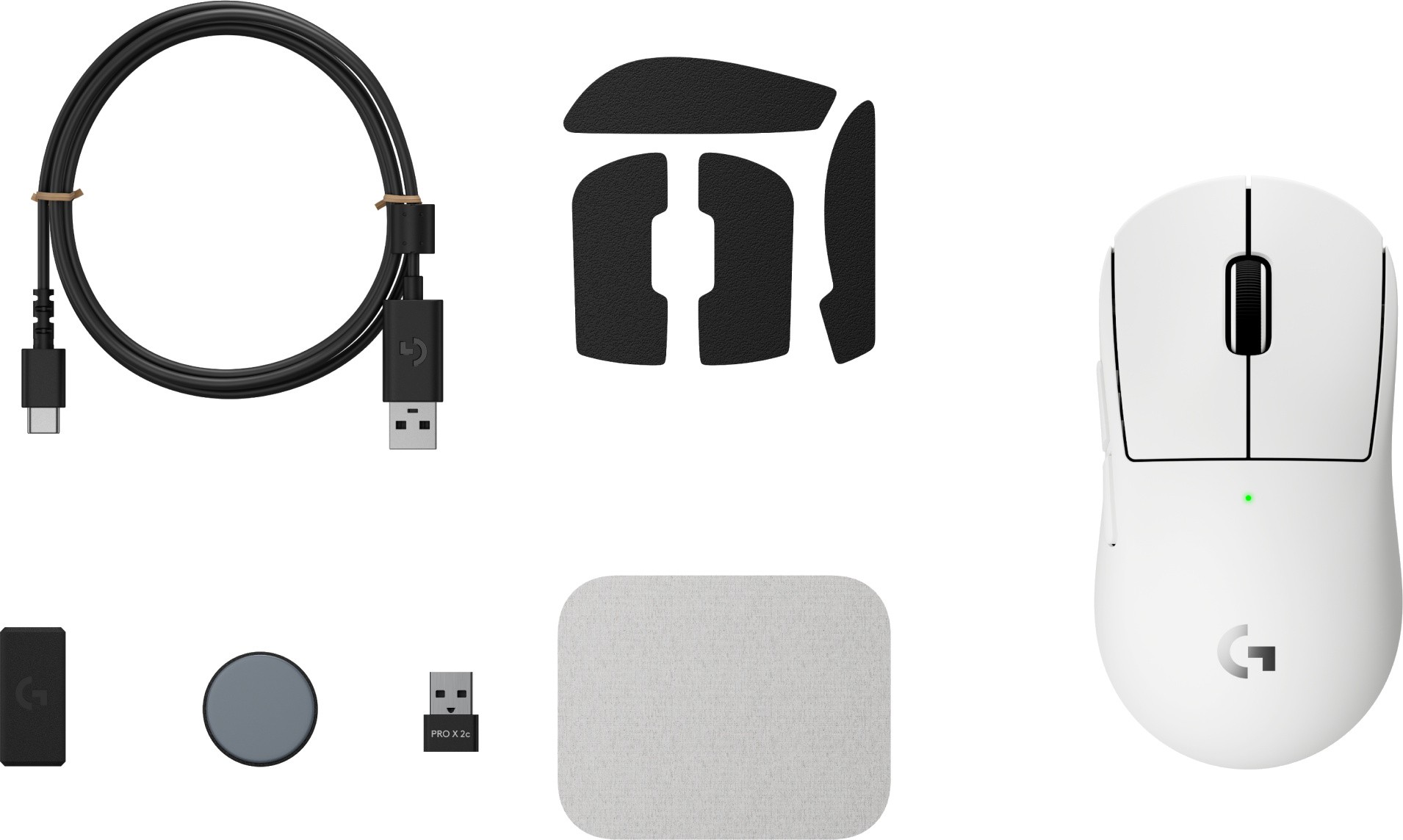 Мышь Logitech G Pro X Superlight 2C - White (910-007538) фото