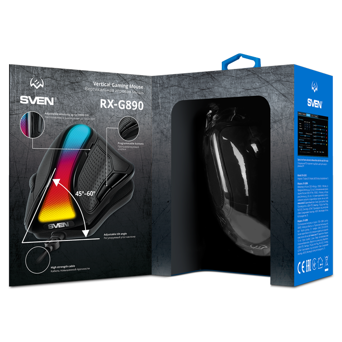 Мышь Sven RX-G890, Black (RX-G890) фото