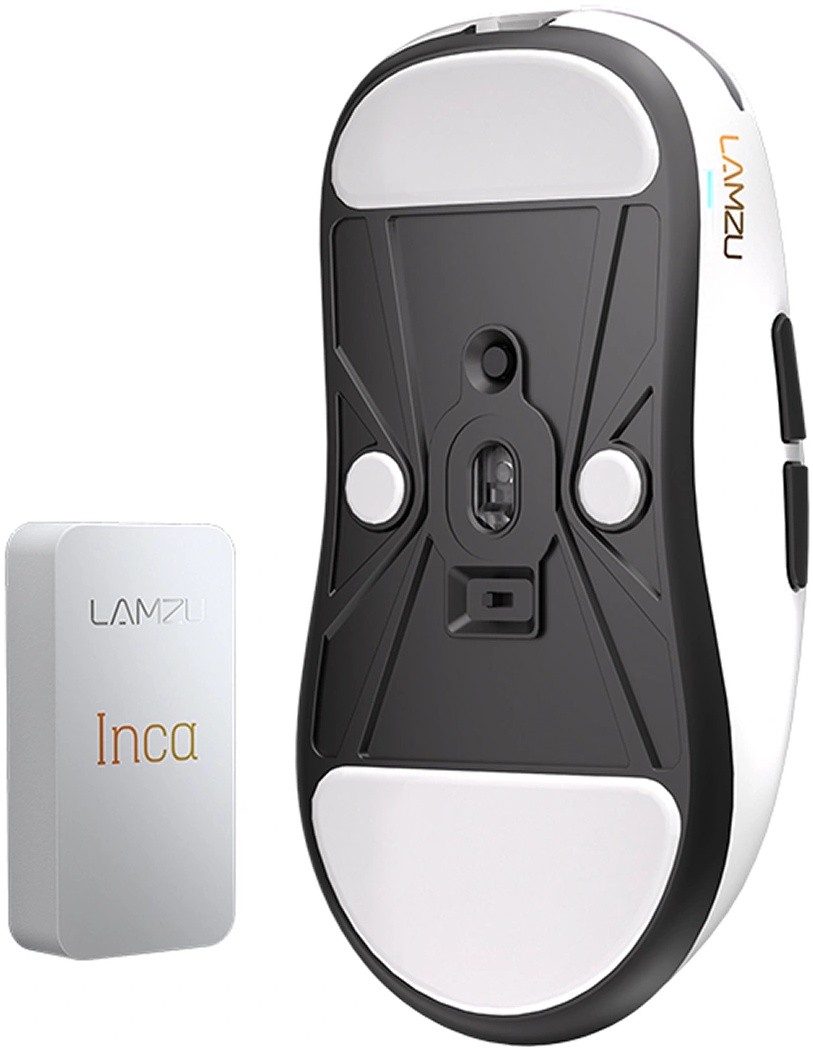 Мышь Lamzu INCA, WHITE (6975637430046) фото
