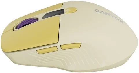 Мышь CANYON MW-26 Wireless Yellow (CNS-CMSW26Y) фото