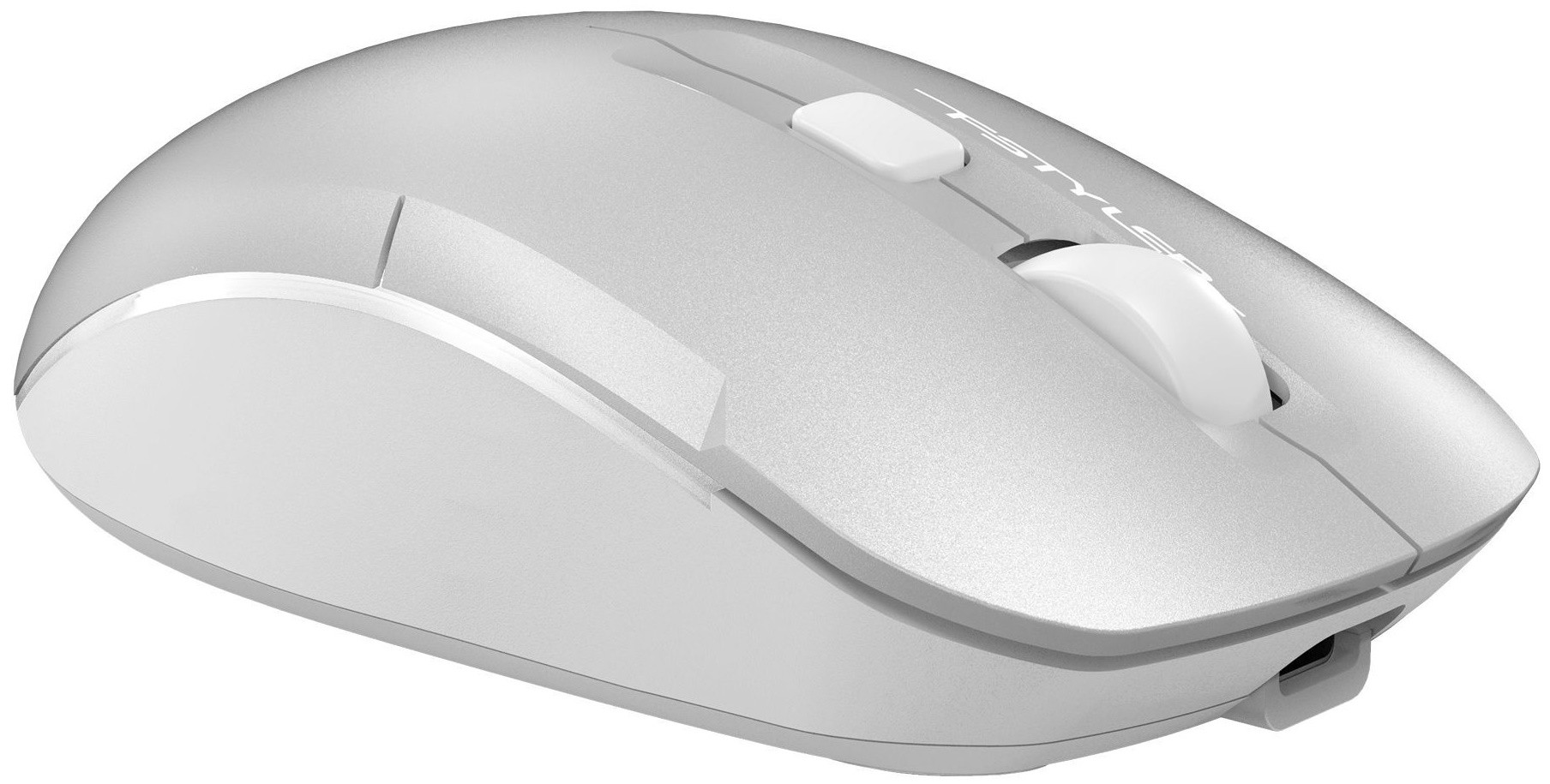 Мышь беспроводная A4tech Fstyler FB26CSAir2 Icy White <BT+2.4GHz, Li-Battery> (FB26CSAir2 Icy White) фото