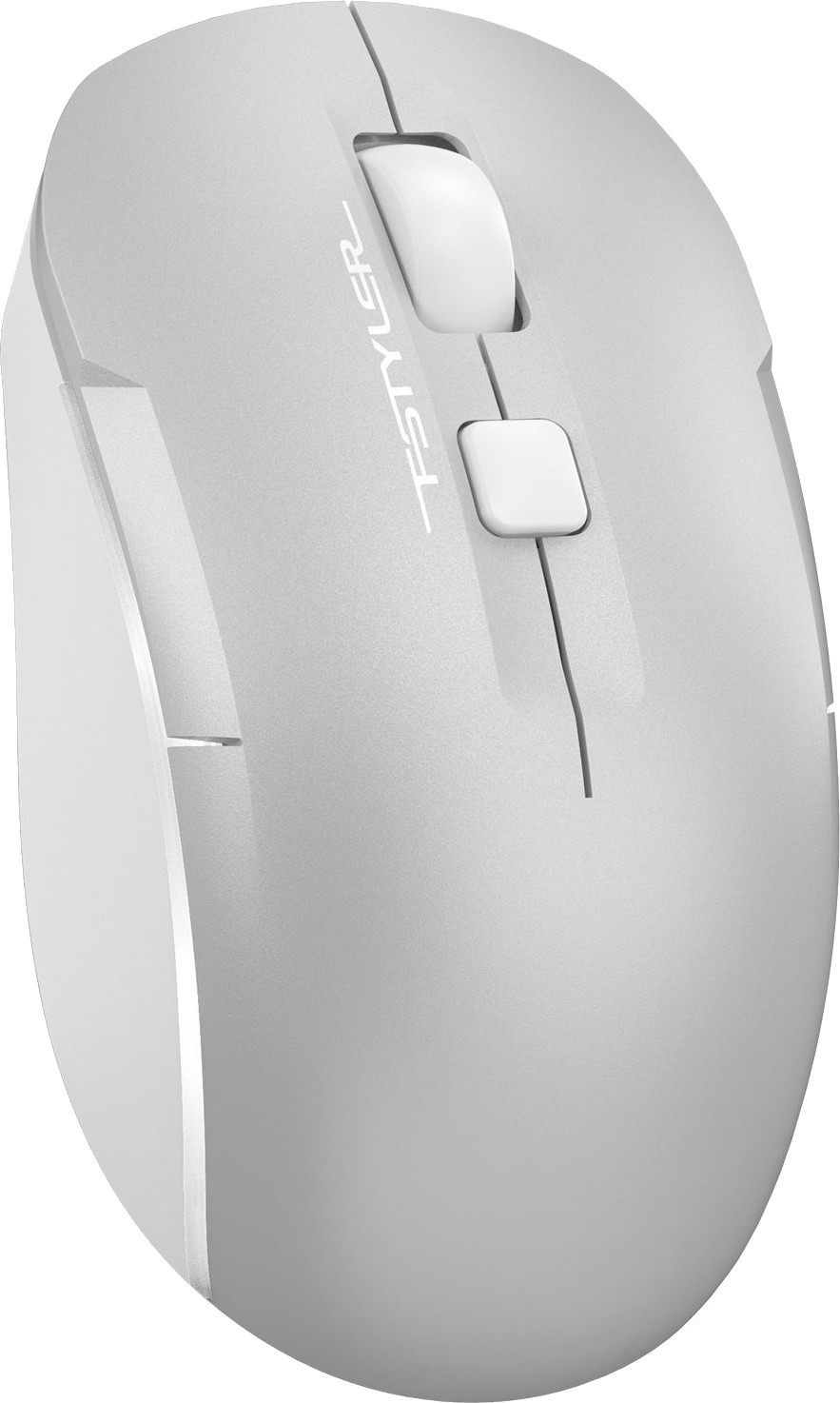 Мышь беспроводная A4tech Fstyler FB26CSAir2 Icy White <BT+2.4GHz, Li-Battery> (FB26CSAir2 Icy White) фото