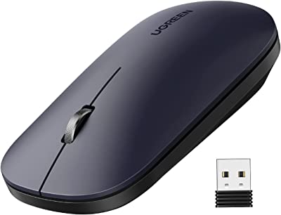 картинка Беспроводная мышь UGREEN MU001 Wireless Mouse Black/No AA (90372) от магазина itmag.kz