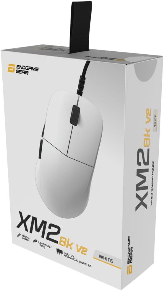 Компьютерная мышь Endgame Gear XM2 8k v2 White (EGG-XM2-8K-V2-WHT) фото