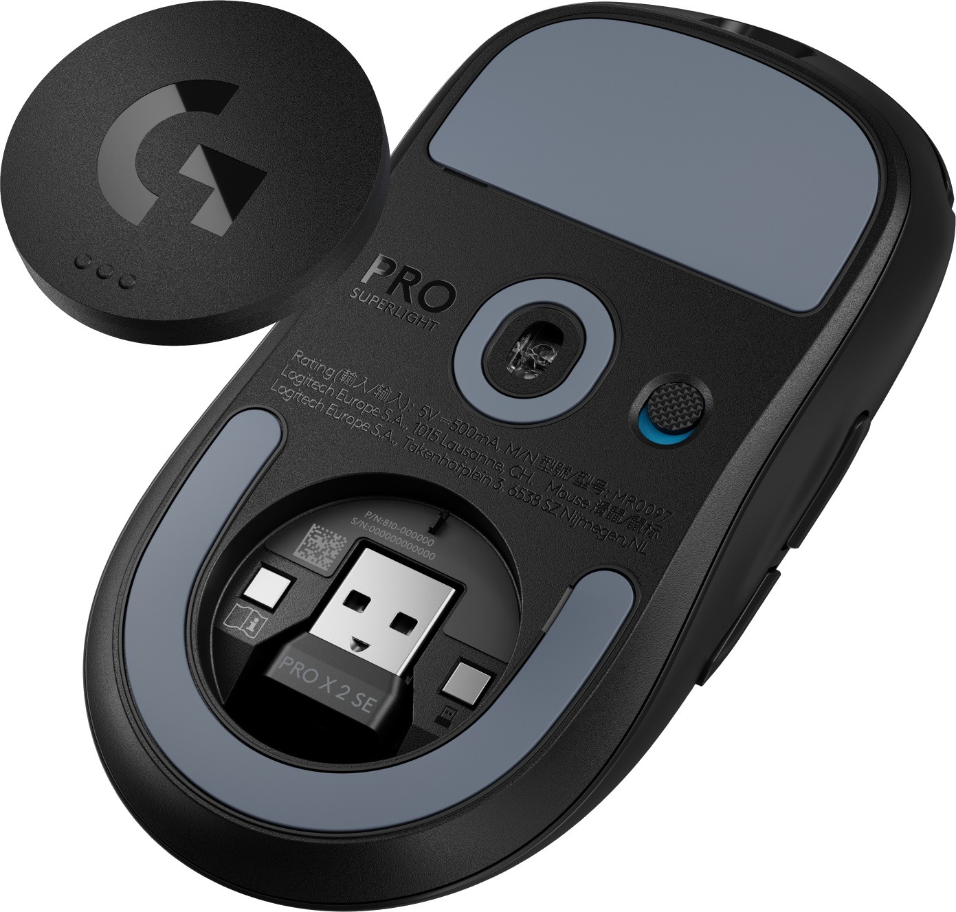 Мышь Logitech G Pro X Superlight 2 SE black (910-007554) фото