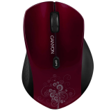 картинка Компьютерная мышь цвет - красный, беспроводная 2.4 Гц, регулируемый DPI 800/1200/1600, 6 кнопок. от магазина itmag.kz