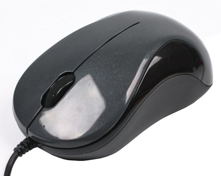 Мышь A4Tech N-321-1, Black-Gray (N-321-1) фото