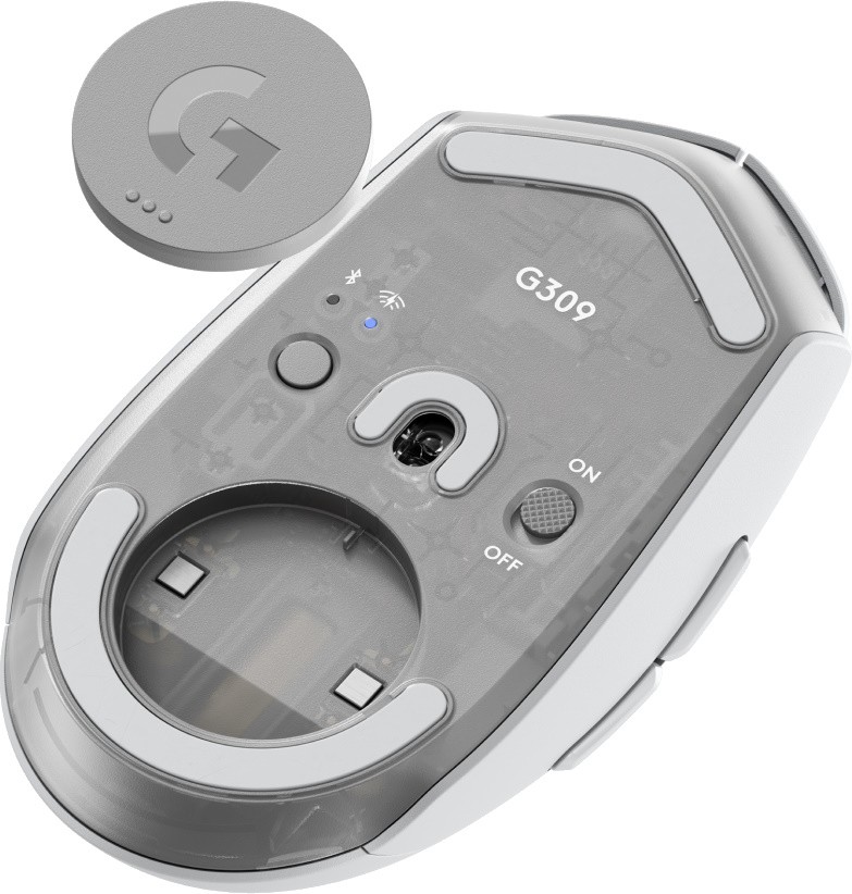 Мышка игровая беспроводная Logitech G309 Белая (910-007207) фото