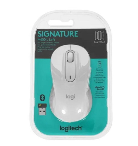 Мышь Logitech Signature M650 L LEFT (910-006240) фото