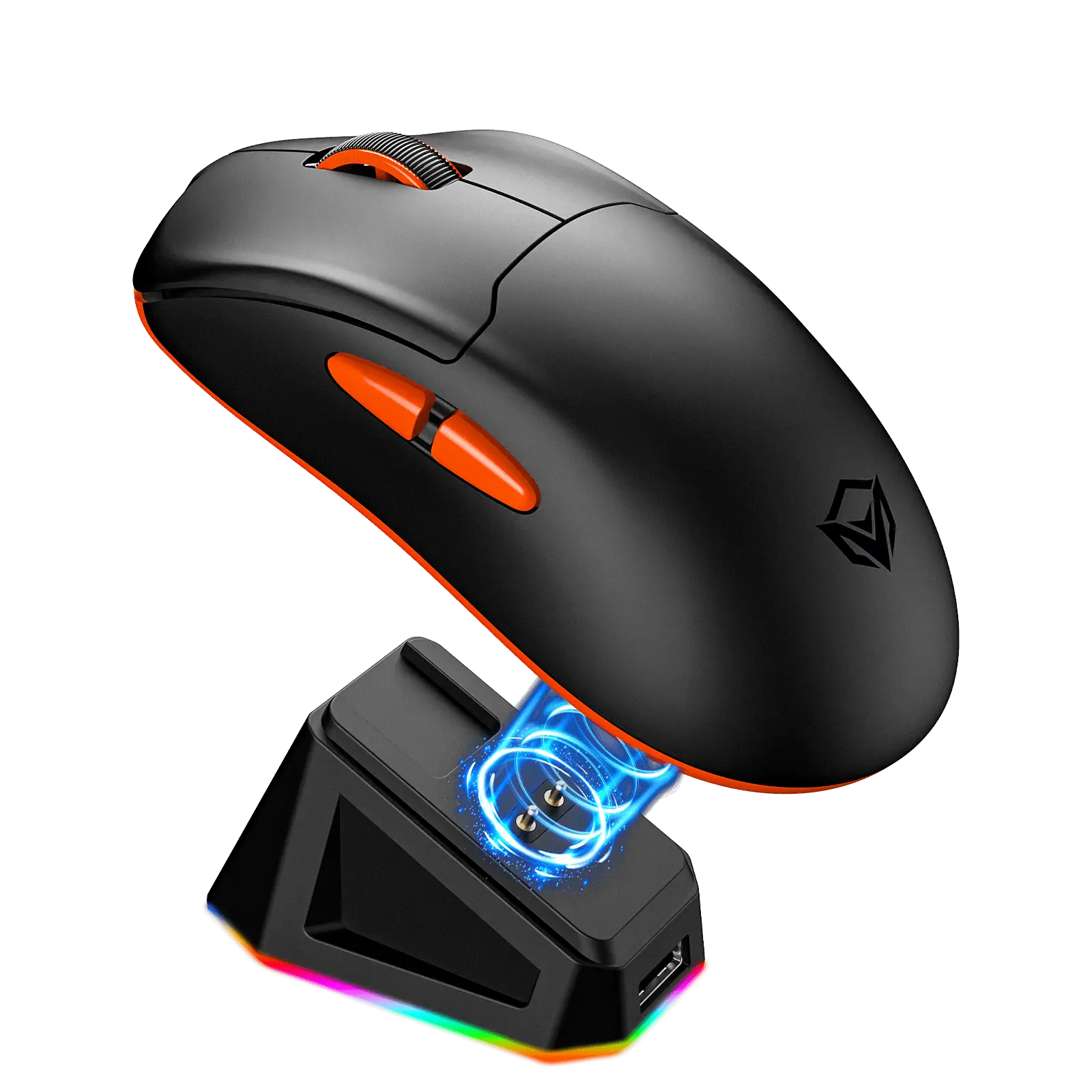 Мышь Meetion AIR GW39 Black (AIR GW39 BK+ORANGE) фото