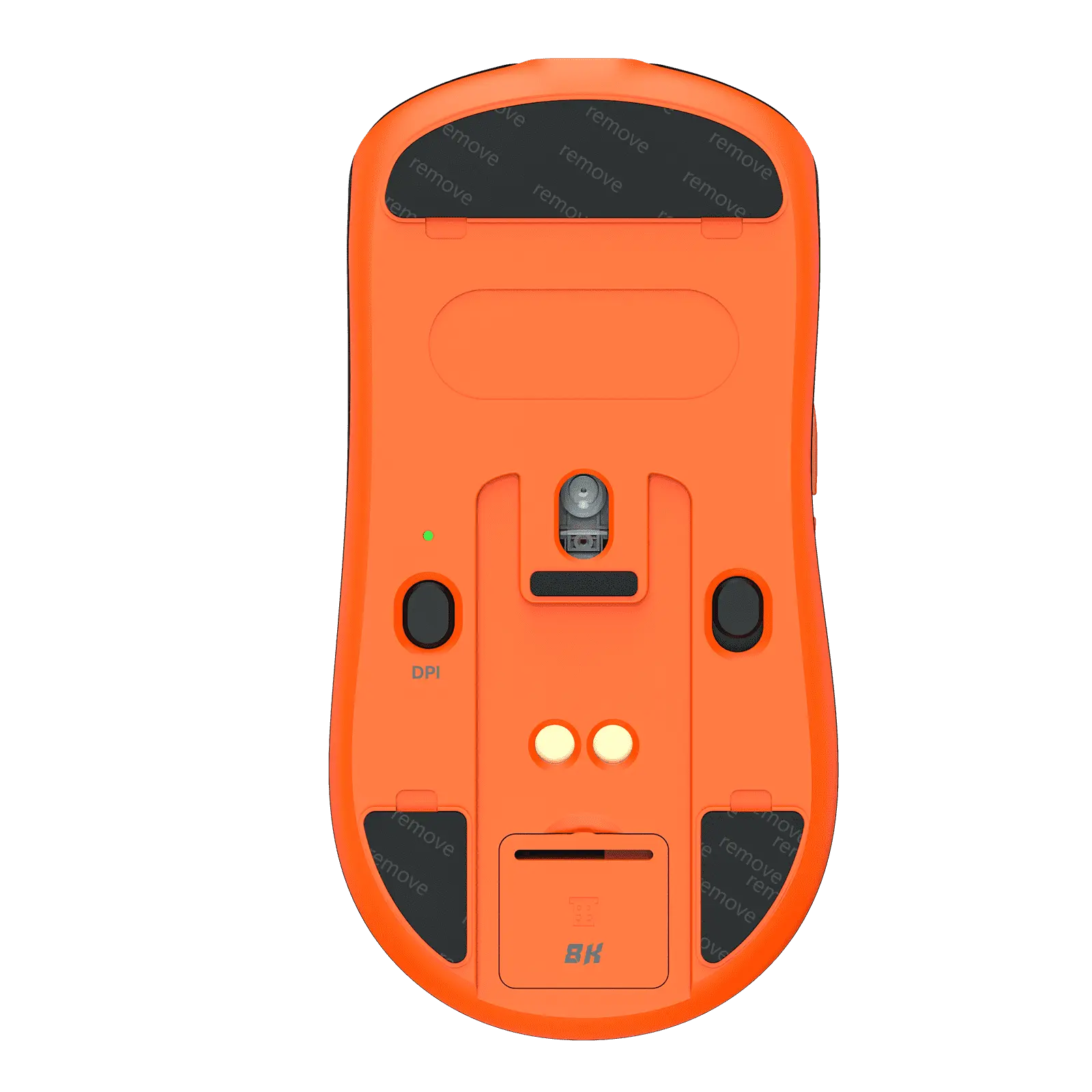 Мышь Meetion AIR GW39 Black (AIR GW39 BK+ORANGE) фото