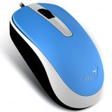 картинка Компьютерная мышь проводная Genius DX-120,USB, оптическая Цвет: голубой от магазина itmag.kz