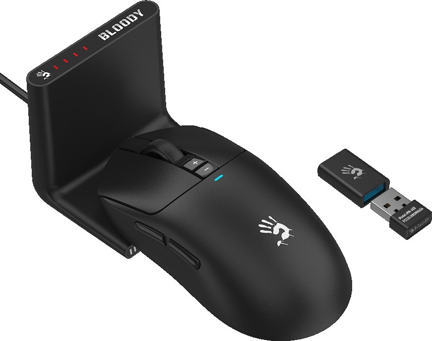 Мышь A4Tech Bloody R72 Ultra Duo - Black (R72 ULTRA DUO BLACK) фото