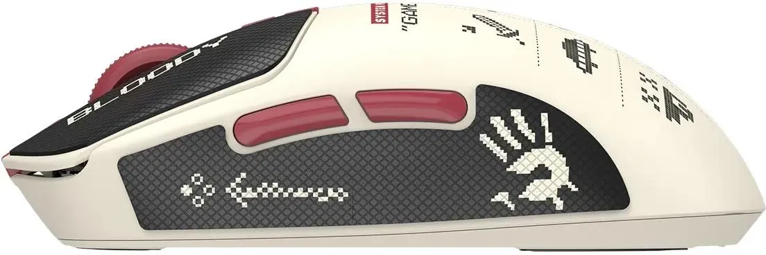 Мышь A4Tech Bloody R72 Ultra Duo - Pixels Red (R72 ULTRA DUO PIXELS RED) фото