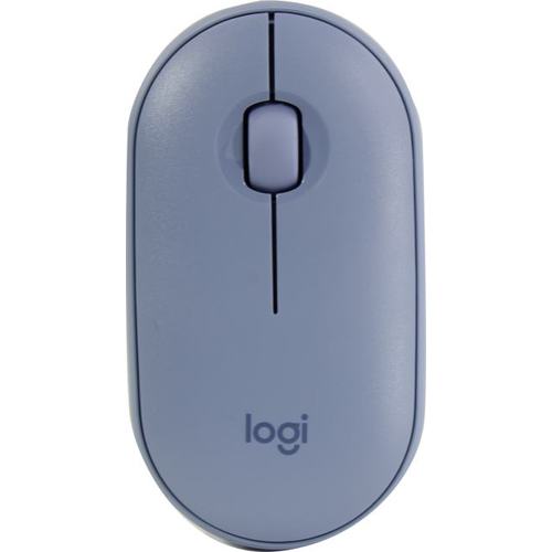 картинка Компьютерная мышь Logitech беспроводная Pebble M350 Blue Grey от магазина itmag.kz