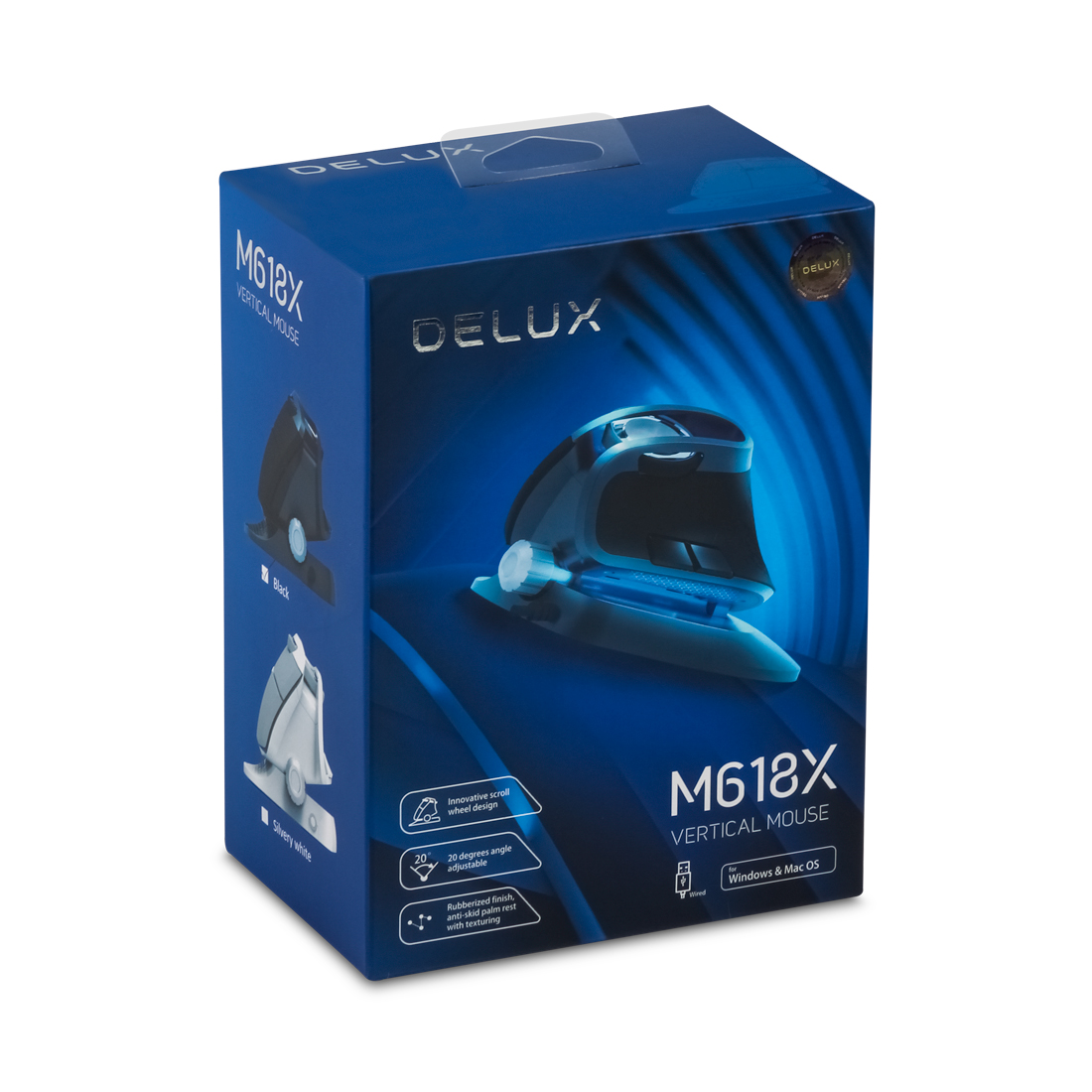 картинка Компьютерная мышь  Delux DLM-618OUB от магазина itmag.kz
