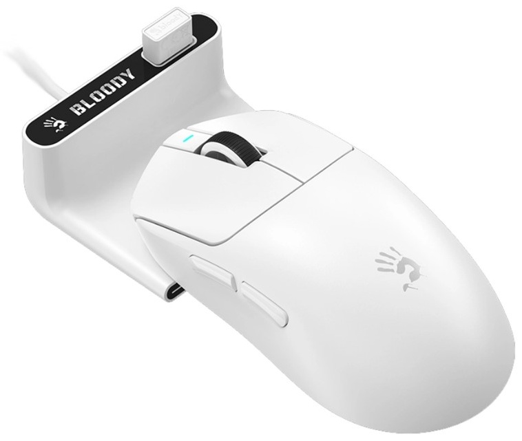 Мышь A4Tech Bloody R77 Ultra Dock - White (R77 ULTRA DOCK WHITE) фото