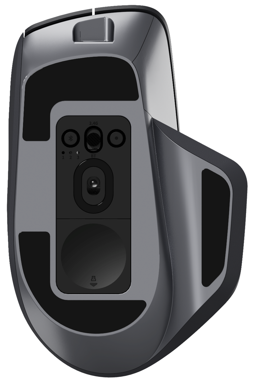 Мышь Rapoo MT760L, Black, Wireless, Bluetooth, USB (12831) фото