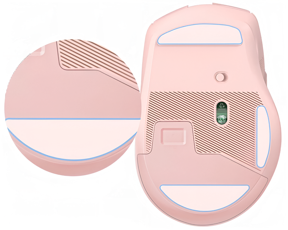 Мышь беспроводная Ugreen MU006, Pink (15378B) фото