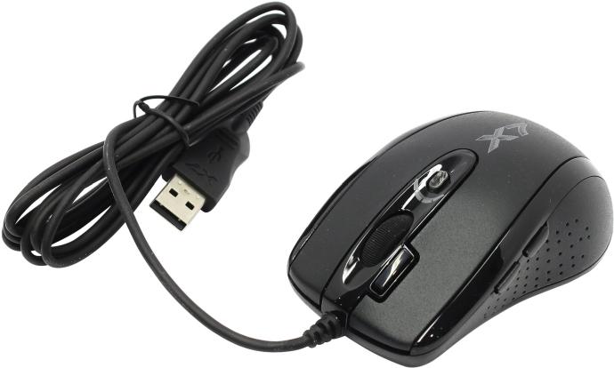 картинка Мышь игровая A4tech X7 XL-750MK BLACK Оптическая USB 3600 dpi от магазина itmag.kz
