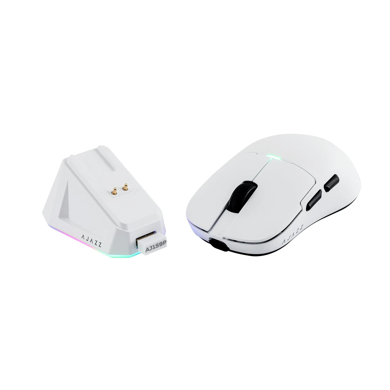 Компьютерная мышь Ajazz AJ159P MC White (AJ159/MC/White) фото