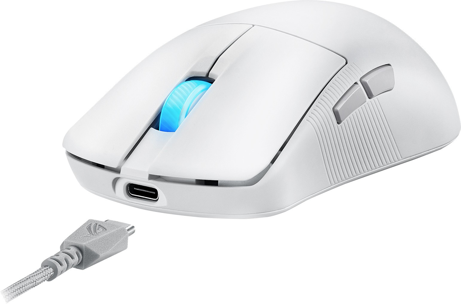 Мышь ASUS P716 ROG HARPE ACE MINI, white  (90MP03Z0-BMUA10) фото