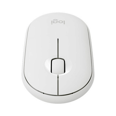 картинка Компьютерная мышь Logitech беспроводная Pebble M350 Off-White от магазина itmag.kz