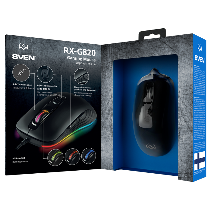 Мышь Sven RX-G820 (RX-G820/BLACK) фото