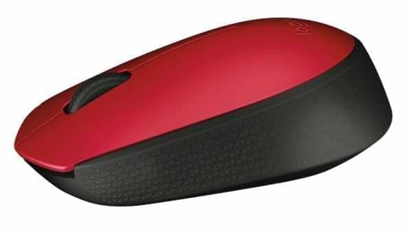 Компьютерная мышь   Logitech беспроводная M171 Red (910-004641) фото