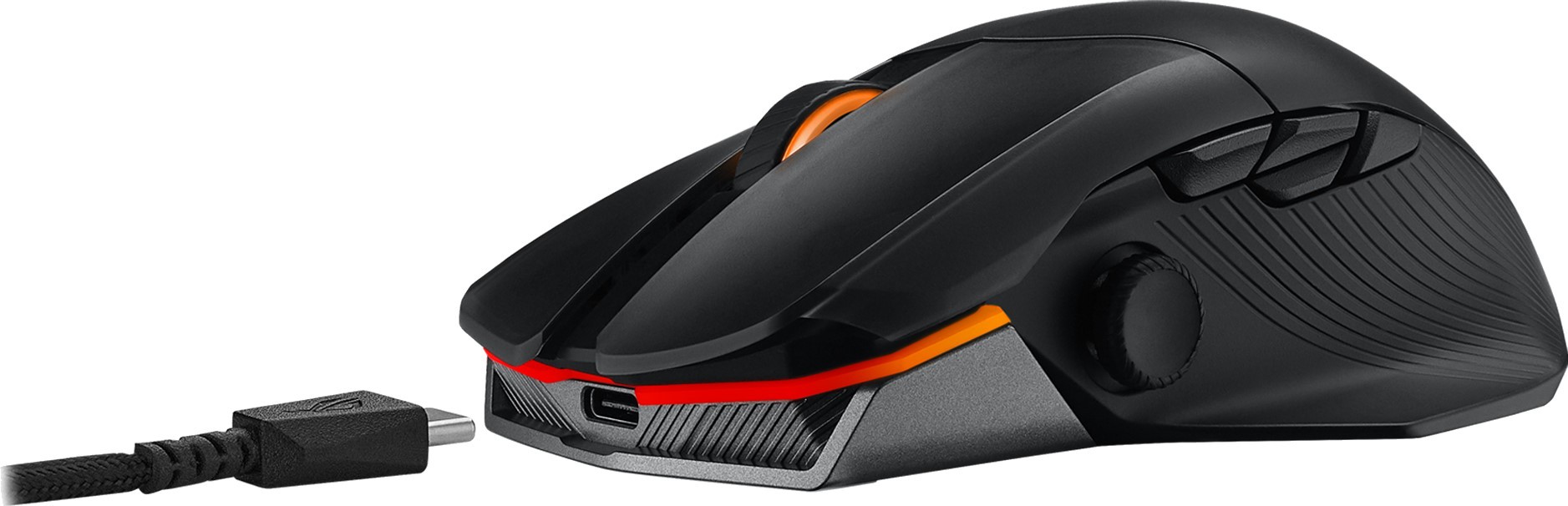 Мышь ASUS P708 ROG CHAKRAM X Origin, black (90MP02N1-BMUA00) фото