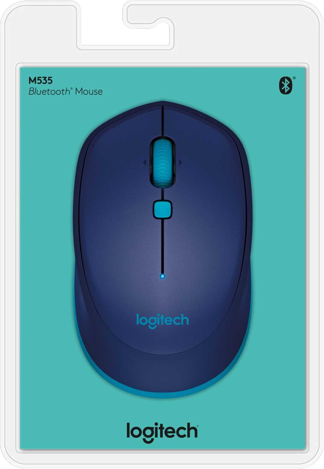 картинка Компьютерная мышь   Logitech беспроводная M535 Blue от магазина itmag.kz