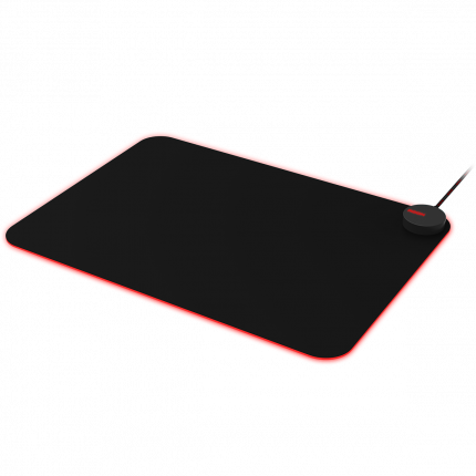 картинка Игровой коврик для компьютерной мыши AOC 357х256х13мм USB 2.0 Черный AMM700DR0R от магазина itmag.kz