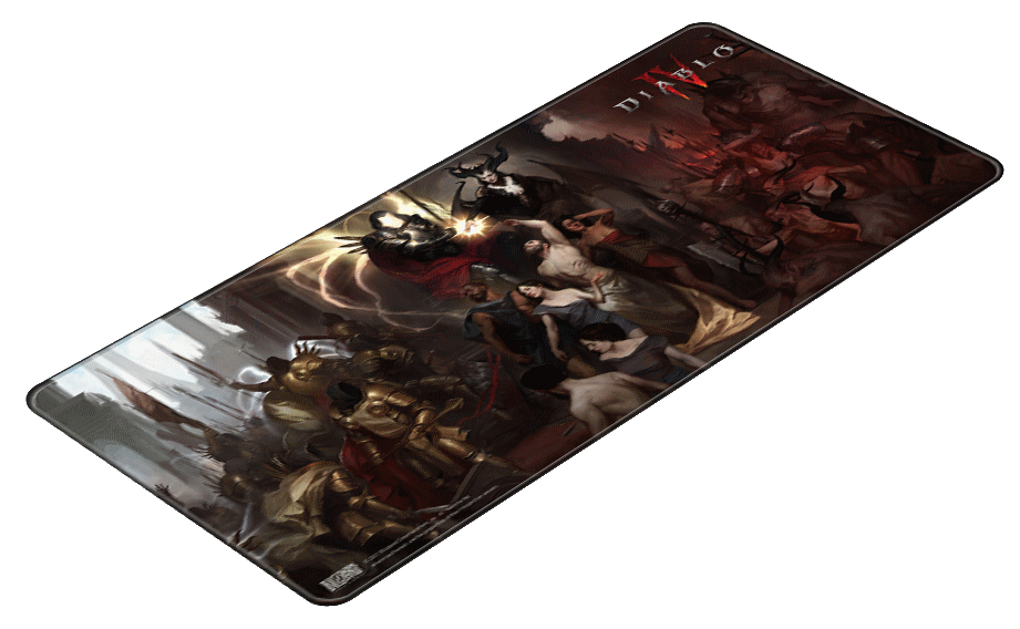 картинка Коврик для компьютерной мыши Blizzard Diablo IV Inarius and Lilith XL от магазина itmag.kz