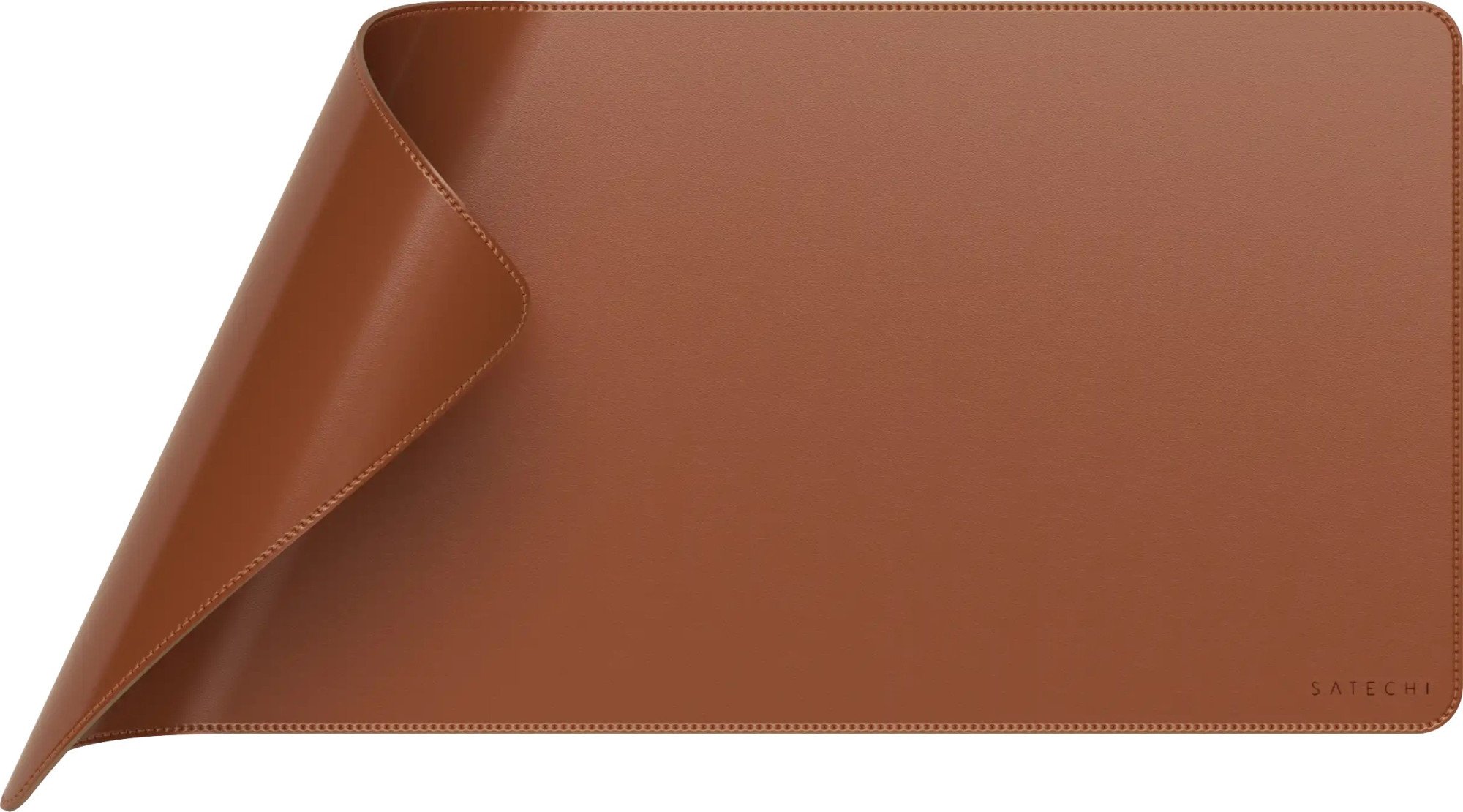 Коврик для мыши SATECHI Vegan-Leather Premium Desk Mat, Brown (ST-LPDMN) фото
