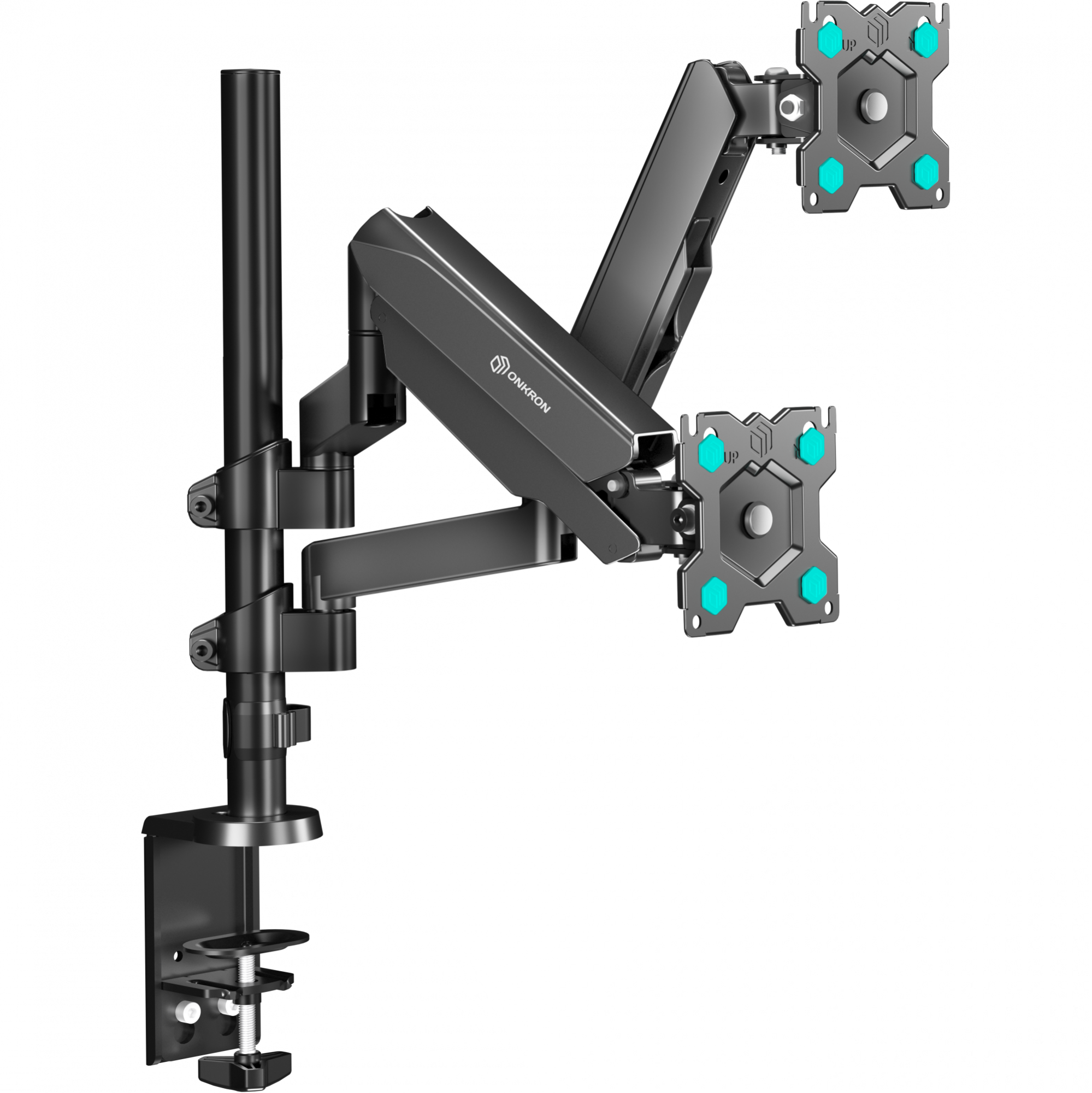 картинка Настольное крепление для 2-x мониторов ONKRON G140 от магазина itmag.kz