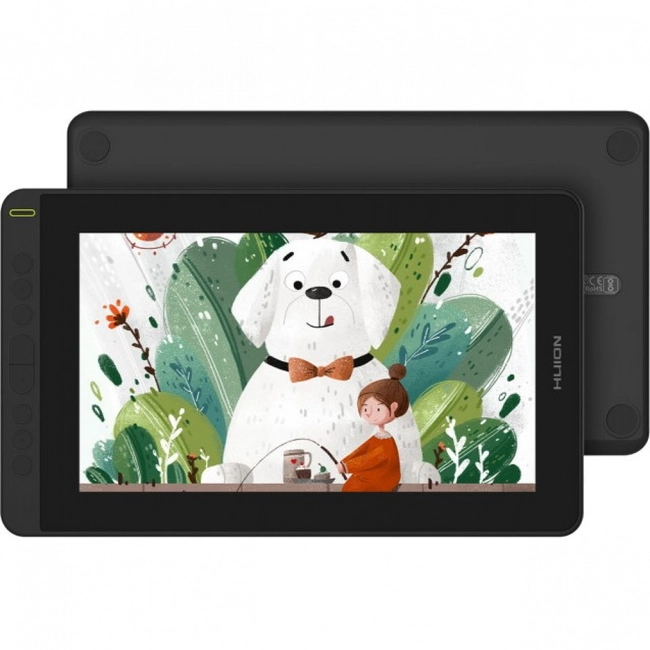 Графический монитор Huion Kamvas 12, 10"x 6", беcпроводное перо, подставка (GS1161) фото