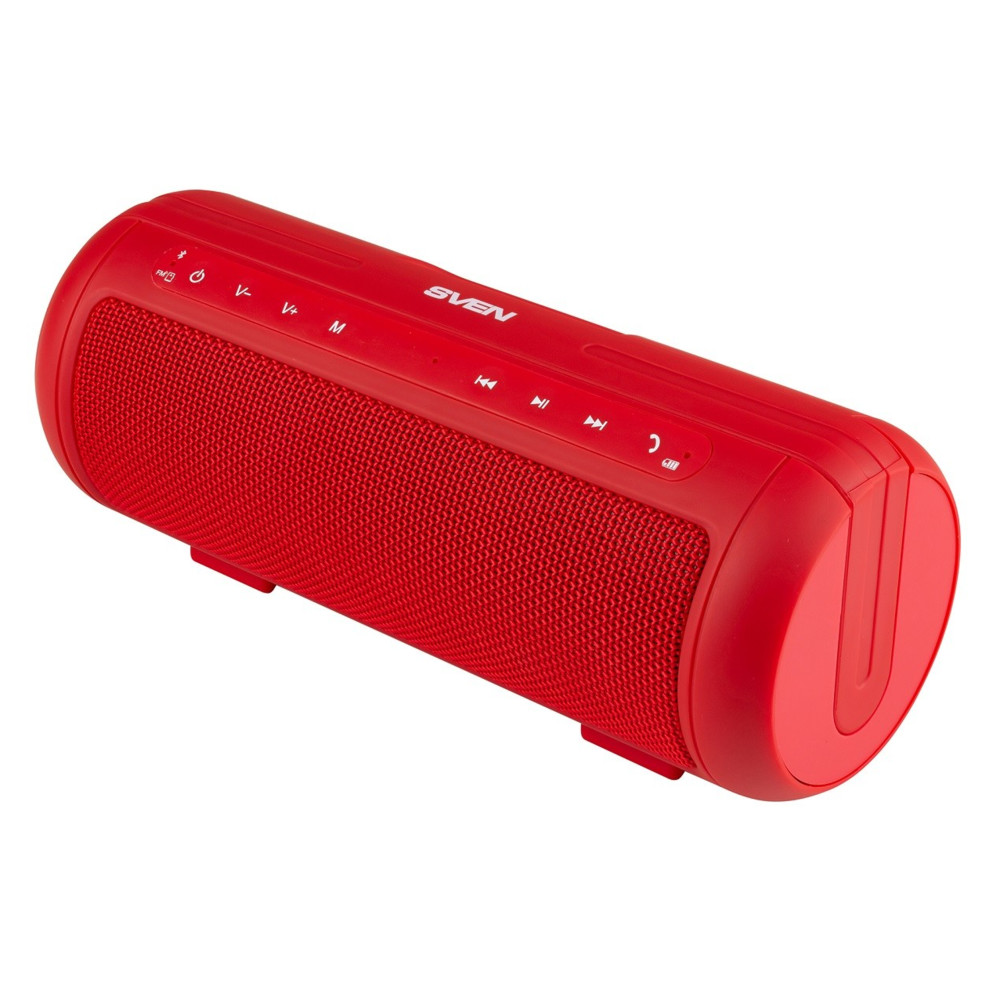 картинка SVEN PS-75, красный, акустическая система 2.0, мощность 2x3 Вт (RMS), Bluetooth, FM, USB, microSD от магазина itmag.kz